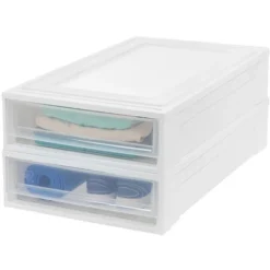 IRIS USA Plastic Under Bed Storage Containers -HOMCOM Store GUEST 00efeb63 f7d9 4779 a9fc 134f581fdad4