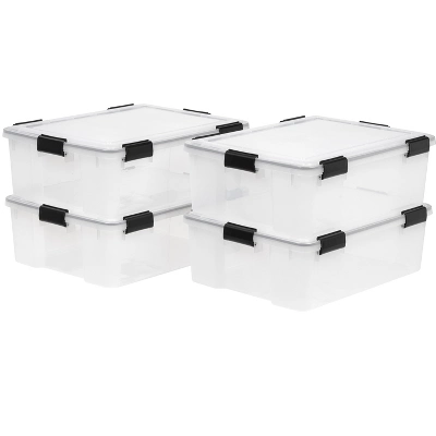 IRIS USA WEATHERPRO Airtight Plastic Storage Bin With Lid And Seal And Secure Latching Buckles 11 IRIS USA WEATHERPRO Airtight Plastic Storage Bin With Lid And Seal And Secure Latching Buckles - Image 9