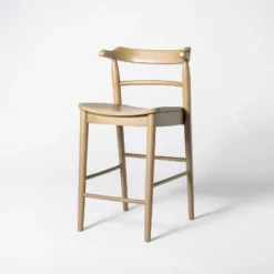 Kaysville Curved Back Wood Counter Height Barstool - Threshold™ Designed With Studio McGee 21 Kaysville Curved Back Wood Counter Height Barstool - Threshold™ Designed With Studio McGee -HOMCOM Store GUEST 023f7aed 536a 4f95 b97e 35970af67510