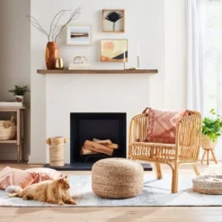 Gretna Narrow Console Table Natural - Threshold™ -HOMCOM Store GUEST 027e2b90 5c8c 4b6e 926f f0f877f6e69e