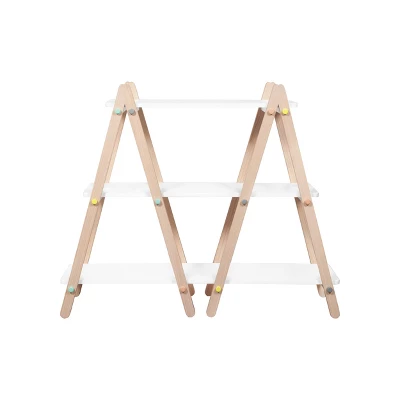 Babyletto Dottie Bookcase - White/Washed Natural 5 Babyletto Dottie Bookcase - White/Washed Natural - Image 3