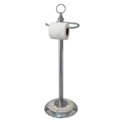 Freestanding Toilet Tissue Holder Chrome/MOP - Nu Steel 9 Freestanding Toilet Tissue Holder Chrome/MOP - Nu Steel -HOMCOM Store GUEST 055cf043 0c91 46cc b110 018aa405ca01