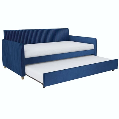 Twin Daphne Upholstered Daybed With Roll Out Trundle - Mr. Kate 6 Twin Daphne Upholstered Daybed With Roll Out Trundle - Mr. Kate - Image 4