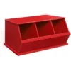 Badger Basket Three Bin Stackable Storage Cubby 1 Badger Basket Three Bin Stackable Storage Cubby -HOMCOM Store GUEST 07563992 a321 4881 b65e 6fb959b46fa1