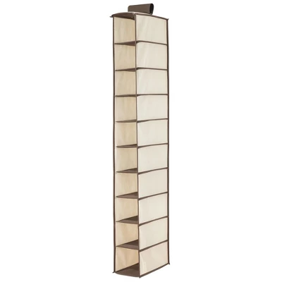 MDesign Fabric Shoe Rack Holder Storage Shelf, Metal Frame, 20 Cube 10 MDesign Fabric Shoe Rack Holder Storage Shelf, Metal Frame, 20 Cube - Image 8