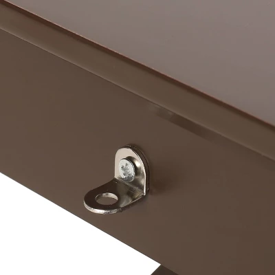 Vernon Contemporary 2 Shelf Side Table Dark Walnut - Christopher Knight Home 10 Vernon Contemporary 2 Shelf Side Table Dark Walnut - Christopher Knight Home - Image 8