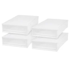 IRIS USA Plastic Under Bed Storage Containers -HOMCOM Store GUEST 0993a6b2 6f11 4140 99dd 85d3a76c9623