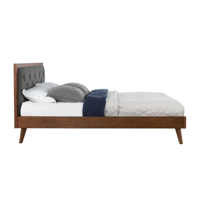 Reid Mid-Century Platform Bed - Linon 4 Reid Mid-Century Platform Bed - Linon - Image 2