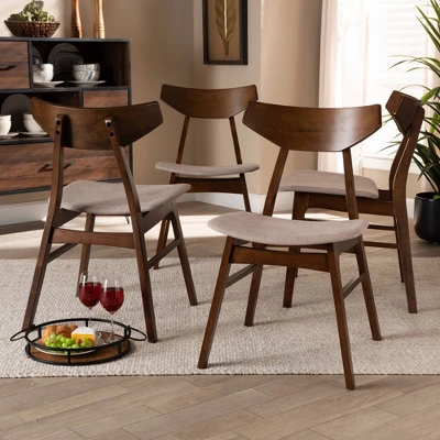 Set Of 4 Danica Dining Chair - Baxton Studio 5 Set Of 4 Danica Dining Chair - Baxton Studio - Image 3