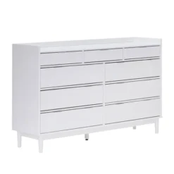Mid-Century Modern Solid Wood 9 Drawer Horizontal Dresser - Saracina Home 23 Mid-Century Modern Solid Wood 9 Drawer Horizontal Dresser - Saracina Home -HOMCOM Store GUEST 0b48733e 6e99 4e9f 9b7c 01a58b239330