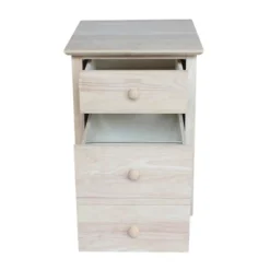 Riley 2 Drawer File Cabinet Unfinished - International Concepts -HOMCOM Store GUEST 0cf06010 10e6 4734 979d 850e93764a81