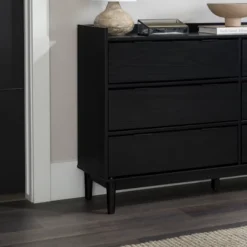 Mid-Century Modern Solid Wood 6 Drawer Double Dresser - Saracina Home -HOMCOM Store GUEST 0d3deb4d 8597 4f72 8143 ca6f1c61edb4