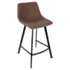 Set Of 2 26" Outlaw Industrial Counter Height Barstool - Lumisource -HOMCOM Store GUEST 0e2e3b74 34df 4f66 8b16 73b4967cea38