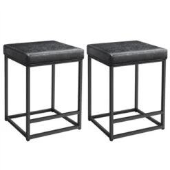 Yaheetech 24" H Backless Upholstered Bar Stools Set Of 2 For Kitchen Counter -HOMCOM Store GUEST 0f3405d0 7f2a 42ae 80b9 0791ccaa024b