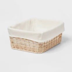 Tapered Woven Basket With Liner - Brightroom™ -HOMCOM Store GUEST 0fb1f4e5 0222 49b3 bf2a 53282a25b189
