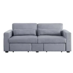 79" Rogyne Sofa Gray Linen - Acme Furniture