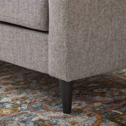 Ellen Upholstered Scooped Arm Sofa With Square Tufting - Brookside Home -HOMCOM Store GUEST 1147b2d2 0851 47d5 9452 b50b072db622