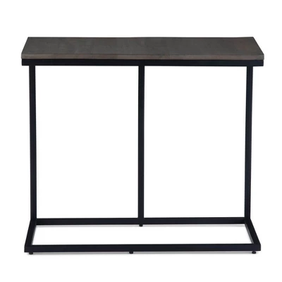 28" Hubbard Wide C Side Table Warm Gray - WyndenHall 10 28" Hubbard Wide C Side Table Warm Gray - WyndenHall - Image 8
