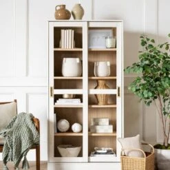 72" Promontory Cabinet With Sliding Doors - Threshold™ Designed With Studio McGee -HOMCOM Store GUEST 123e42a0 83f1 4a74 b01e b843c1da7645