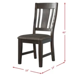 7pc Cash Dining Set Dark Gray - Picket House Furnishings -HOMCOM Store GUEST 13910902 c6c4 4953 bb66 361896b12e6a