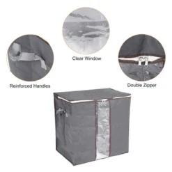 Unique Bargains Storage Bag Organizer With Reinforced Handle Sturdy Zipper -HOMCOM Store GUEST 13b0ac34 879a 4077 9265 5f3d6038b9a9