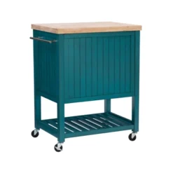 Abigail Kitchen Cart Teal - Powell Company 26 Abigail Kitchen Cart Teal - Powell Company -HOMCOM Store GUEST 13b6f647 811f 46c9 9973 39319239aa32