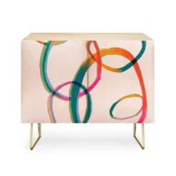 ThirtyOne Illustrations Love And Aberration Gold Legged Credenza - Deny Designs -HOMCOM Store GUEST 13b8853f 19b6 430a ae8d a1fc8aeade54
