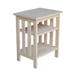 International Concepts Mission Printer Stand Unfinished -HOMCOM Store GUEST 14b3f693 126d 4af4 9790 a2113477673d