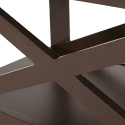 Vernon Contemporary 2 Shelf Side Table Dark Walnut - Christopher Knight Home 16 Vernon Contemporary 2 Shelf Side Table Dark Walnut - Christopher Knight Home -HOMCOM Store GUEST 14c1bc34 c067 4a79 a075 dac7e75c76fa