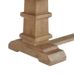 4pc Joanna Dining Set With Bench And 4 Ladder Back Chairs Rustic Brown - Crosley -HOMCOM Store GUEST 1509059b bea0 41cb 9ad5 14220e680628