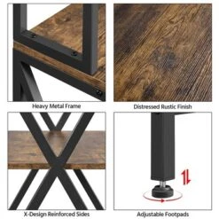 Yaheetech 5-Tier Kitchen Baker's Rack Utility Storage Shelf With 5 Shelves & Adjustable Feet -HOMCOM Store GUEST 15e0ec0d de1c 4fcc b8c5 ce226cfe39bc