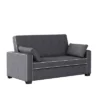 Andrea Convertible Futon Sofa Bed - Serta -HOMCOM Store GUEST 1898bce0 ccca 4390 84fc 5b777313dedf