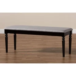 Giovanni Fabric Upholstered And Wood Dining Bench - Baxton Studio 13 Giovanni Fabric Upholstered And Wood Dining Bench - Baxton Studio -HOMCOM Store GUEST 18c80b8e c297 44f6 9348 107c70702f0d