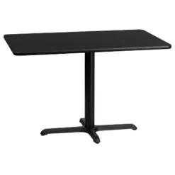 Emma And Oliver 24"x42" Rectangular Laminate Table With 23.5"x29.5" Table Height Base -HOMCOM Store GUEST 18ca3770 4c0f 4077 adac 3c441c461b03