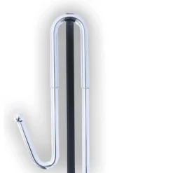 Bamodi 27" X 7" Stainless Steel Hanging Shower Caddy With 2 Towel Hooks - Silver -HOMCOM Store GUEST 1955dafa 12e8 4cb3 b3fa 834c26f5497b