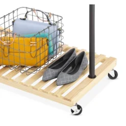 Whitmor Slat Wood Garment Rack Black 8 Whitmor Slat Wood Garment Rack Black -HOMCOM Store GUEST 1aa8dd93 ec12 46de 8b6e 2fe0c87de260