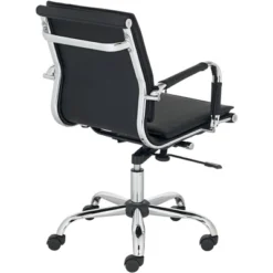 Studio 55D Tanner Black Faux Leather Lowback Desk Chair 14 Studio 55D Tanner Black Faux Leather Lowback Desk Chair -HOMCOM Store GUEST 1b5b2d3b 163b 4554 84ee b1cde8626911