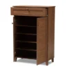 Shelf Wood Shoe Storage Cabinet With Drawer Coolidge Brown - Baxton Studio -HOMCOM Store GUEST 1b69e0b7 bb3a 4507 86f9 4fac9de245fb