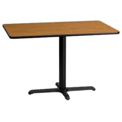 Emma And Oliver 24"x42" Rectangular Laminate Table With 23.5"x29.5" Table Height Base -HOMCOM Store GUEST 1bfc0fc4 1c2c 4824 8961 2a306ab05e74