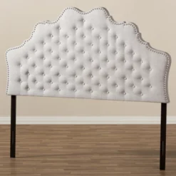 Hilda Modern And Contemporary Fabric Headboard Beige - Baxton Studio -HOMCOM Store GUEST 1c799620 46f0 4110 9729 a6750380e9f0