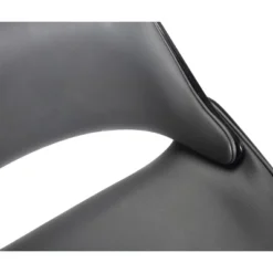 30" Mona Contemporary Bar Height Barstool Black/Gray - Armen Living -HOMCOM Store GUEST 1cf43a0b d2e0 44d7 86d2 4323d4025f92