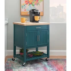 Abigail Kitchen Cart Teal - Powell Company 30 Abigail Kitchen Cart Teal - Powell Company -HOMCOM Store GUEST 1d7035d1 a523 4f19 ac82 5a2ad9be6bd0