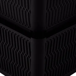 Simplify 2pk Large Slide And Stack Storage Shallow Totes Black -HOMCOM Store GUEST 1d7da436 923b 403c acbf 99b7145f8db0