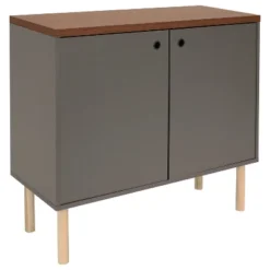 Sunnydaze Decor Sunnydaze Indoor Mid-Century Modern 2-Door Accent Buffet Cabinet With Shelves -HOMCOM Store GUEST 1e4e66fd 7b64 4e7f 929a be8130abab1d