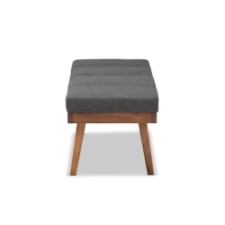 Larisa Wood Bench - Baxton Studio -HOMCOM Store GUEST 1ebdaf9d 8569 49ea ac52 037e0b86b2c8