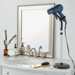 Glamlily Adjustable Hair Dryer Holder Stand, Hands Free 360 Degree Rotation 11 Glamlily Adjustable Hair Dryer Holder Stand, Hands Free 360 Degree Rotation -HOMCOM Store GUEST 1edd00cf dc2b 49d7 b4d7 abfa6e646bbd