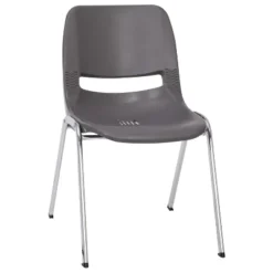 Flash Furniture HERCULES Series 880 Lb. Capacity Ergonomic Shell Stack Chair With Chrome Frame And 18'' Seat Height -HOMCOM Store GUEST 1ef2cdfd b251 4c20 95dd 1d325f4a2833
