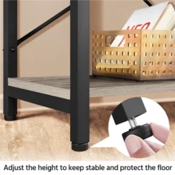 Yaheetech 3 Tiers Wood Console Table Industrial Sofa Table -HOMCOM Store GUEST 2019859f 7952 46c5 9340 a9576e1901d1