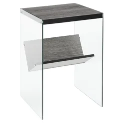 SoHo End Table With Shelf - Breighton Home -HOMCOM Store GUEST 203a43cf f4ba 4cc9 992e 9700005e8ff7