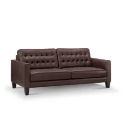 Tova Leather Sofa - Abbyson Living -HOMCOM Store GUEST 205d47a5 a7e1 4ea1 8125 14680bcdce02